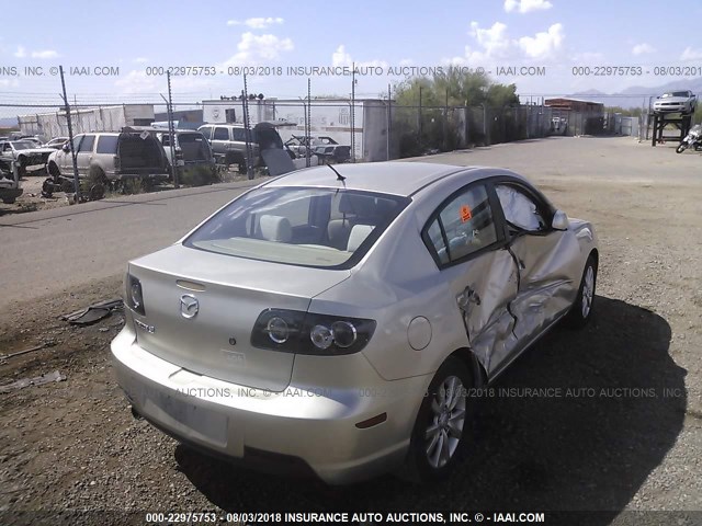 JM1BK32GX71698460 - 2007 MAZDA 3 I SILVER photo 4