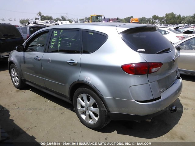 4S4WX82C164413537 - 2006 SUBARU B9 TRIBECA 3.0 H6/3.0 H6 LIMITED SILVER photo 3