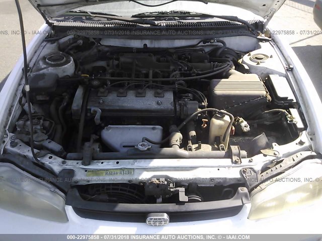 1Y1SK5283VZ415573 - 1997 GEO PRIZM LSI WHITE photo 10