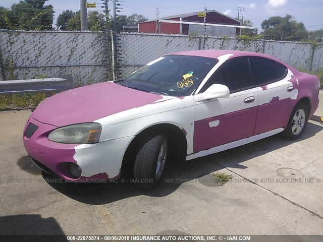 2G2WP552161139097 - 2006 PONTIAC GRAND PRIX PINK photo 2