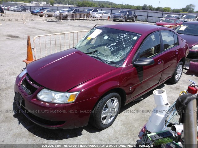 1G8AJ58F26Z109047 - 2006 SATURN ION LEVEL 2 红色 照片 2