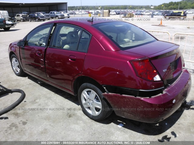 1G8AJ58F26Z109047 - 2006 SATURN ION LEVEL 2 红色 照片 3