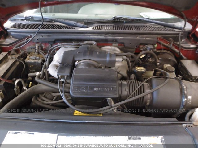 5LMFU28A5YLJ31449 - 2000 LINCOLN NAVIGATOR 红色 照片 10