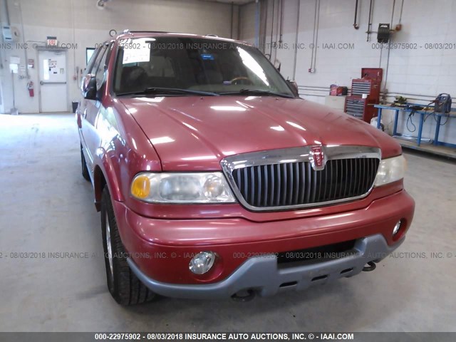 5LMFU28A5YLJ31449 - 2000 LINCOLN NAVIGATOR 红色 照片 6