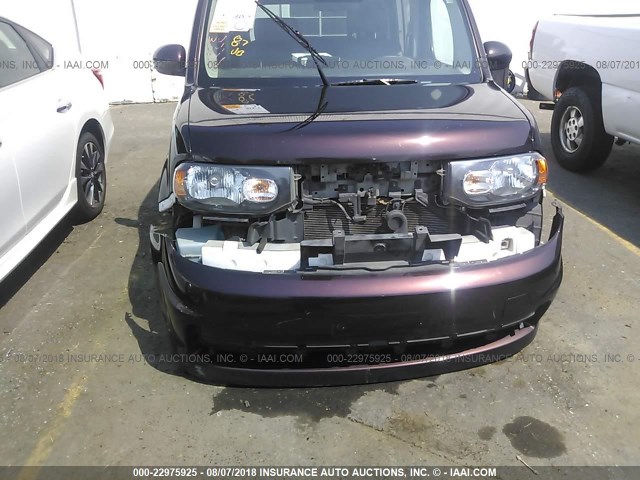 JN8AZ2KR8AT161587 - 2010 NISSAN CUBE S/SL/KROM PURPLE photo 6