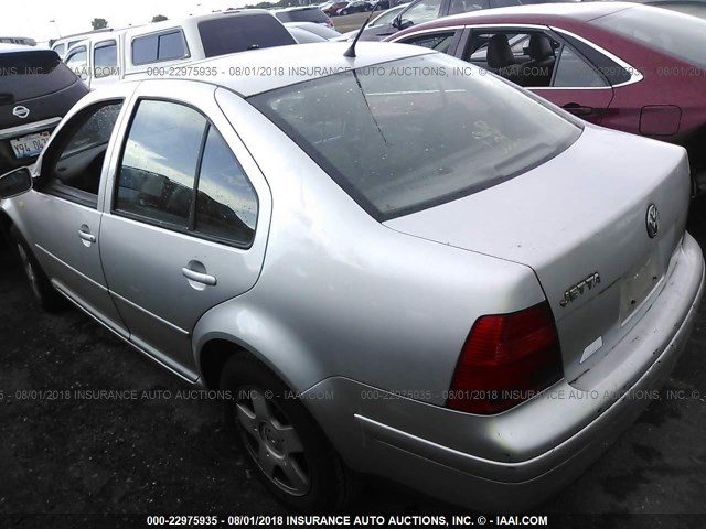 3VWSA29M8XM080160 - 1999 VOLKSWAGEN JETTA GLS SILVER photo 3