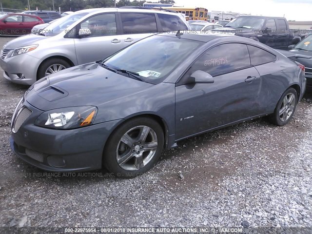 1G2ZM177284232967 - 2008 PONTIAC G6 GXP GRAY photo 2