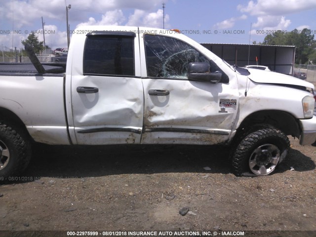 1D7KS28CX7J525543 - 2007 DODGE RAM 2500 ST/SLT 白色 照片 6
