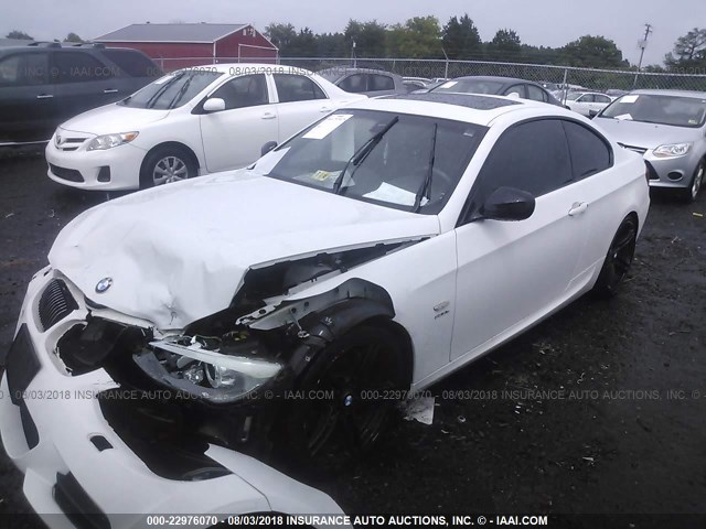 WBAKG1C58CE839996 - 2012 BMW 335 I SULEV WHITE photo 2