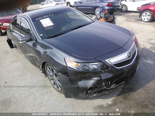 19UUA8F34EA007292 - 2014 ACURA TL SE BLACK photo 1