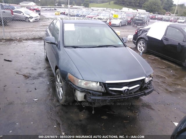 JH4CL96825C004464 - 2005 ACURA TSX BLUE photo 6