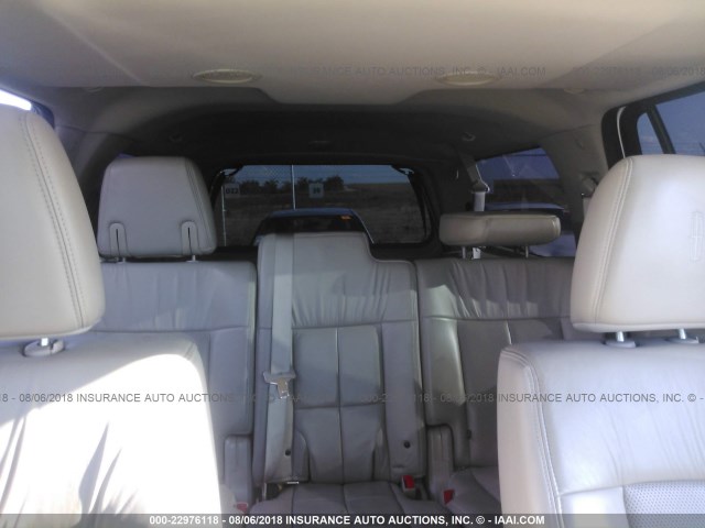 5LMJJ3J58EEL04337 - 2014 LINCOLN NAVIGATOR L WHITE photo 8