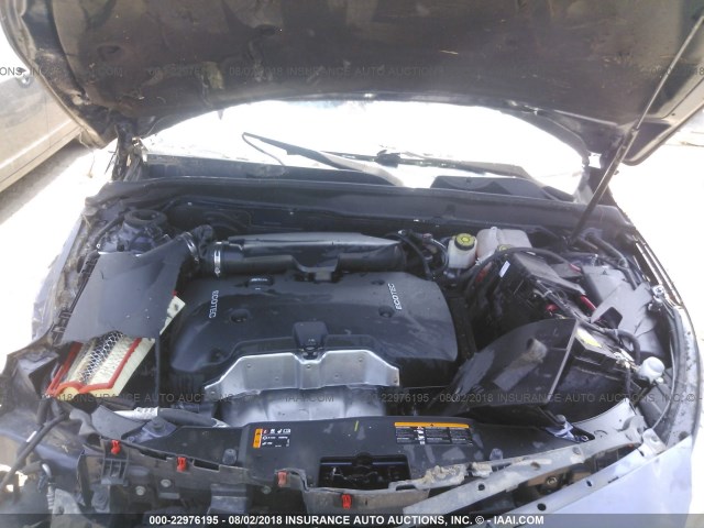1G11C5SL9FF338592 - 2015 CHEVROLET MALIBU 1LT ლურჯი ფოტო 10