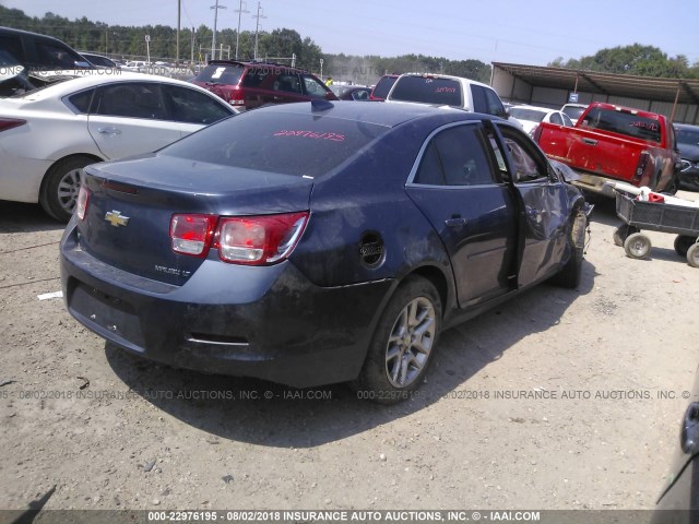 1G11C5SL9FF338592 - 2015 CHEVROLET MALIBU 1LT ლურჯი ფოტო 4
