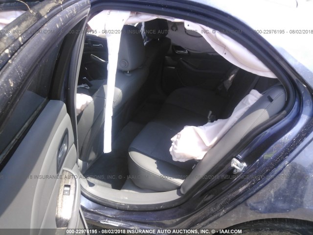 1G11C5SL9FF338592 - 2015 CHEVROLET MALIBU 1LT ლურჯი ფოტო 8