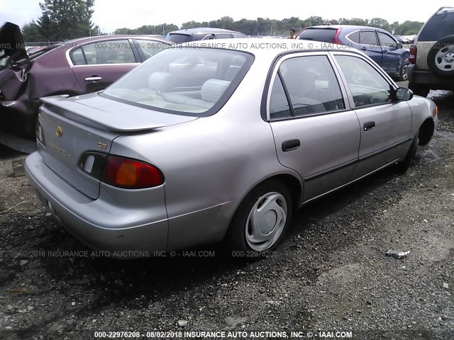 2T1BR12E0XC240713 - 1999 TOYOTA COROLLA VE/CE/LE 金色 照片 4