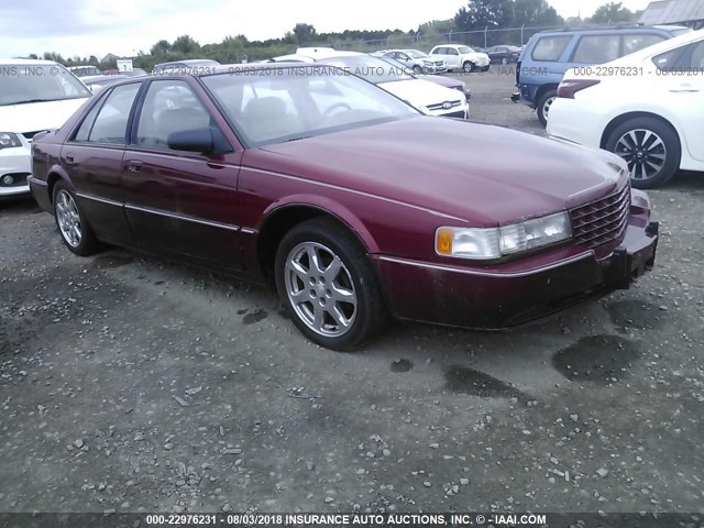 1G6KY53B4NU830625 - 1992 CADILLAC SEVILLE TOURING RED photo 1