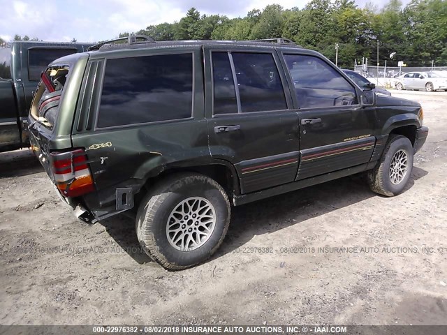 1J4GZ78S2SC626891 - 1995 JEEP GRAND CHEROKEE LIMITED/ORVIS GREEN photo 4