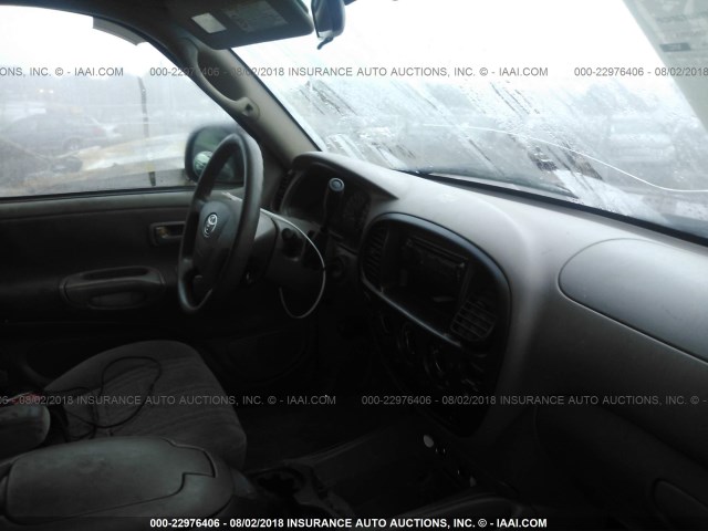 5TBRT34143S430546 - 2003 TOYOTA TUNDRA ACCESS CAB SR5 RED photo 5