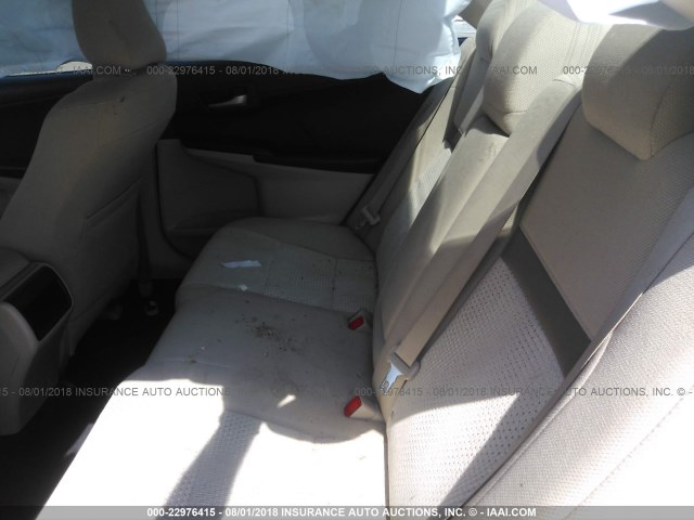 4T4BF1FK5ER351641 - 2014 TOYOTA CAMRY L/SE/LE/XLE Gümüş foto 8