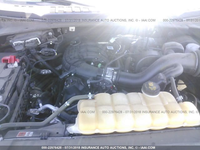 1FTEW1C83FFB24460 - 2015 FORD F150 SUPERCREW GRAY photo 10