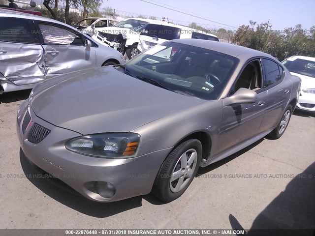 2G2WP552471109299 - 2007 PONTIAC GRAND PRIX Qızıl foto 2