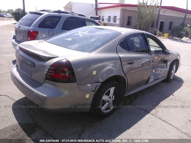 2G2WP552471109299 - 2007 PONTIAC GRAND PRIX Qızıl foto 4
