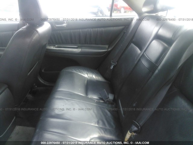 JTDBF30KX20075429 - 2002 TOYOTA CAMRY LE/XLE/SE Boz foto 8