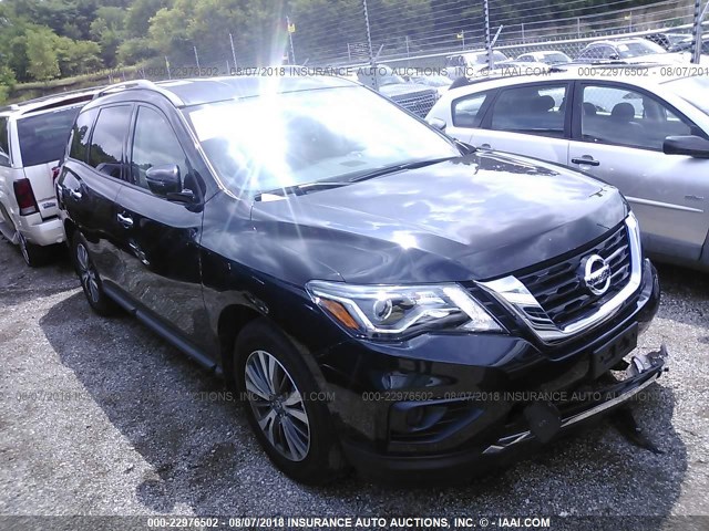 5N1DR2MM5HC688812 - 2017 NISSAN PATHFINDER S/SV/SL/PLATINUM BLACK photo 1