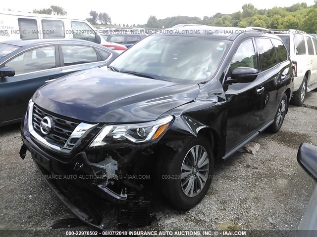 5N1DR2MM5HC688812 - 2017 NISSAN PATHFINDER S/SV/SL/PLATINUM BLACK photo 2