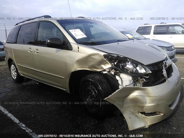 5TDZK23C88S139692 - 2008 TOYOTA SIENNA CE/LE GOLD photo 1