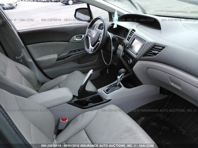 19XFB2F95CE358485 - 2012 HONDA CIVIC EXL 灰色 照片 5