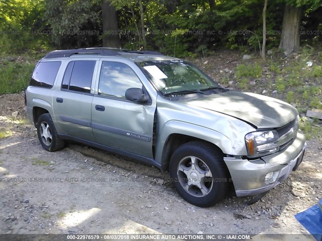 1GNET16S546104408 - 2004 CHEVROLET TRAILBLAZER EXT LS/EXT LT GREEN photo 1