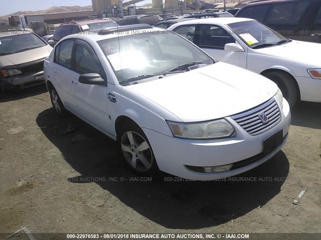 1G8AL55F36Z132478 - 2006 SATURN ION LEVEL 3 WHITE photo 1