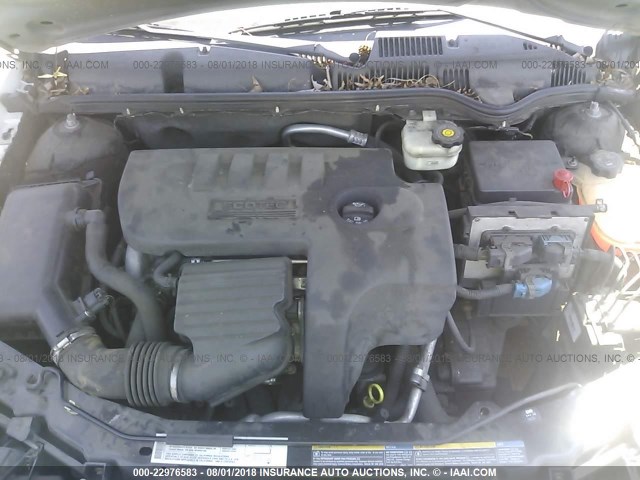 1G8AL55F36Z132478 - 2006 SATURN ION LEVEL 3 WHITE photo 10