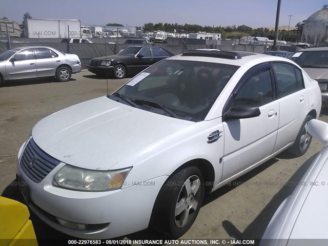 1G8AL55F36Z132478 - 2006 SATURN ION LEVEL 3 WHITE photo 2