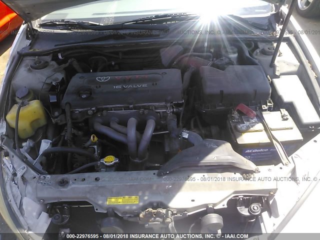 JTDBE32K430238979 - 2003 TOYOTA CAMRY LE/XLE 银色 照片 10