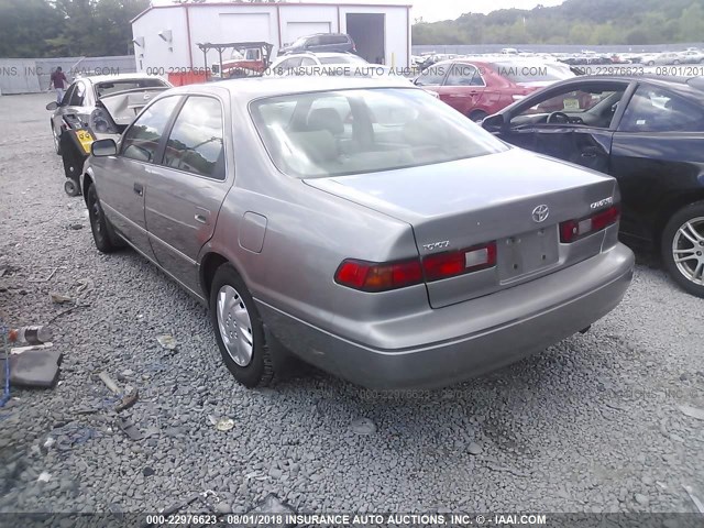 4T1BG22K0WU375642 - 1998 TOYOTA CAMRY CE/LE/XLE 棕色 照片 3