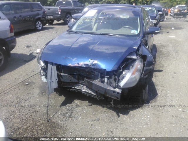 1N4CL21E48C176754 - 2008 NISSAN ALTIMA HYBRID BLUE photo 6