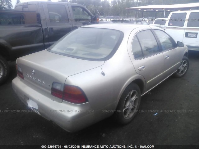 JN1CA21D5TT184378 - 1996 NISSAN MAXIMA GLE/GXE/SE GOLD photo 4