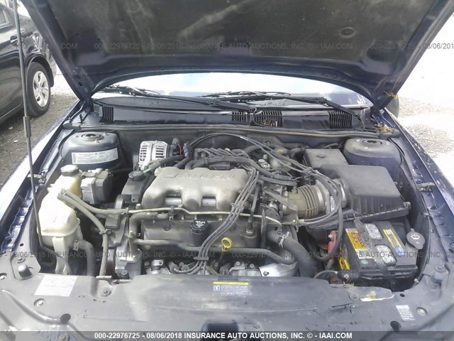 1G2NF52E84M575413 - 2004 PONTIAC GRAND AM SE1 Navy photo 10