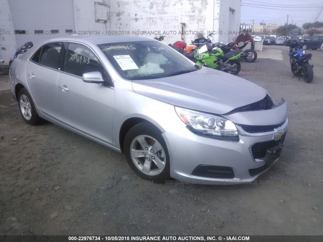 1G11C5SA7GU161195 - 2016 CHEVROLET MALIBU LIMITED LT SILVER photo 1