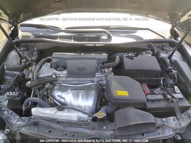 4T1BF1FK5FU957260 - 2015 TOYOTA CAMRY LE/XLE/SE/XSE 灰色 照片 10