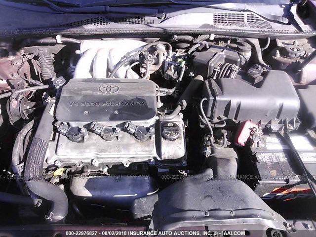 4T1BF30K82U028579 - 2002 TOYOTA CAMRY LE/XLE/SE Bordo foto 10