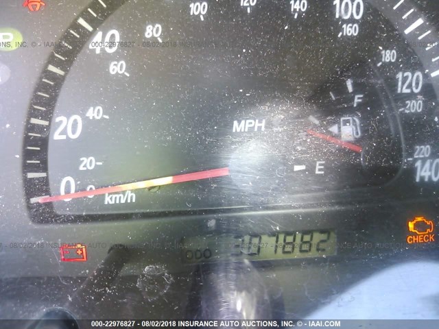 4T1BF30K82U028579 - 2002 TOYOTA CAMRY LE/XLE/SE Bordo foto 7