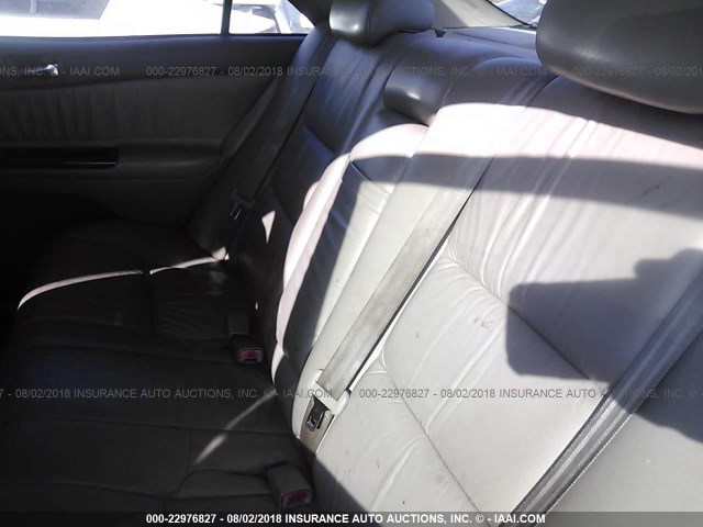 4T1BF30K82U028579 - 2002 TOYOTA CAMRY LE/XLE/SE Bordo foto 8