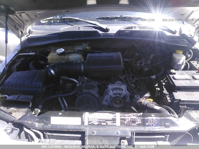 1J8GL48K83W608085 - 2003 JEEP LIBERTY SPORT/FREEDOM ვერცხლისფერი ფოტო 10