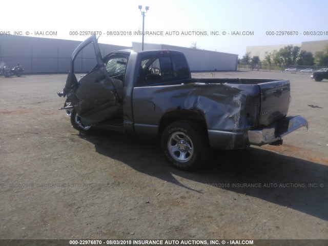 1D7HA16K94J282448 - 2004 DODGE RAM 1500 ST GRAY photo 3