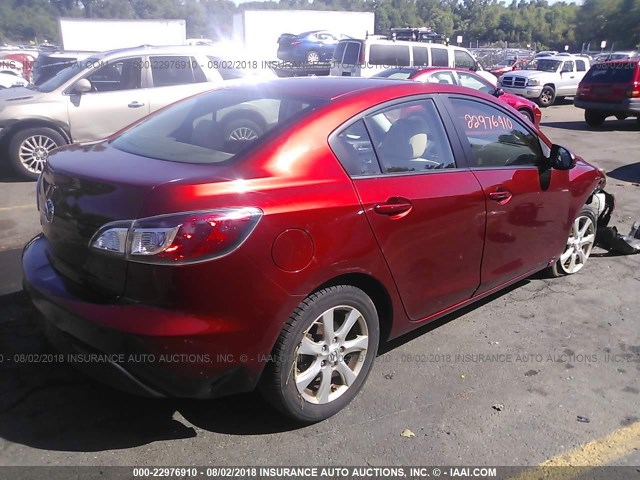 JM1BL1SG0A1257946 - 2010 MAZDA 3 I RED photo 4