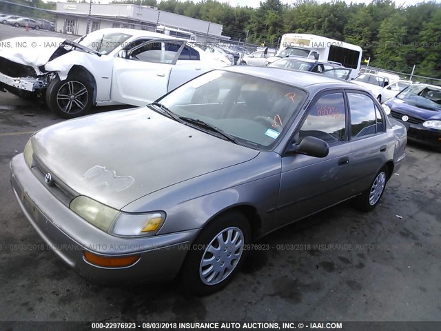 1NXAE09B5SZ327866 - 1995 TOYOTA COROLLA LE/DX GRAY photo 2